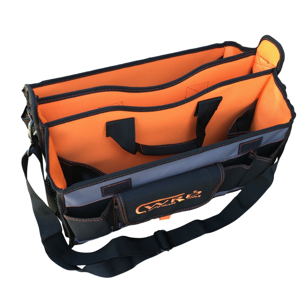 WRD 17-inch Tool Tote - Soft-sided organizer bag with handles for auto glass tools