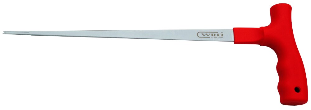 WRD Cutting Line Threader (WRD-T) - Spring steel blade to feed line through windshield urethane