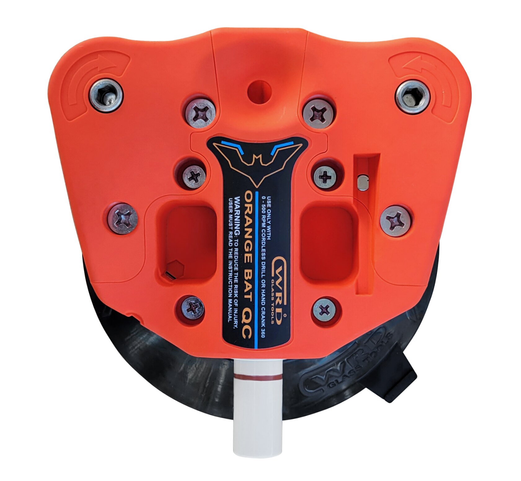 orange-bat-qc-assembly WRD Orange Bat QC Assembly (WRD-OBQCA) - Dual spindle cutting fiber line device