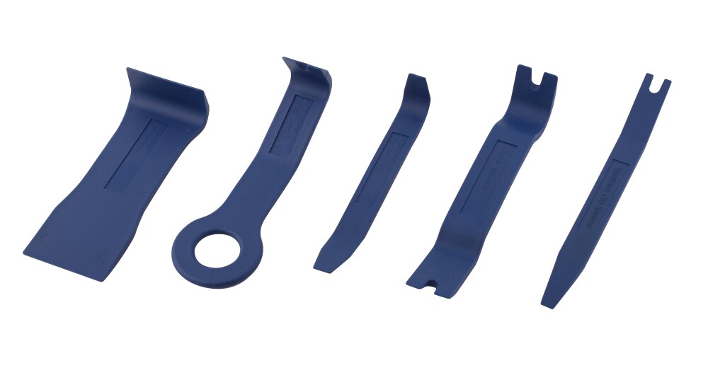 WRD Pry Lever Set (5PR) - 5-piece polycarbonate kit for safe door panel and trim removal