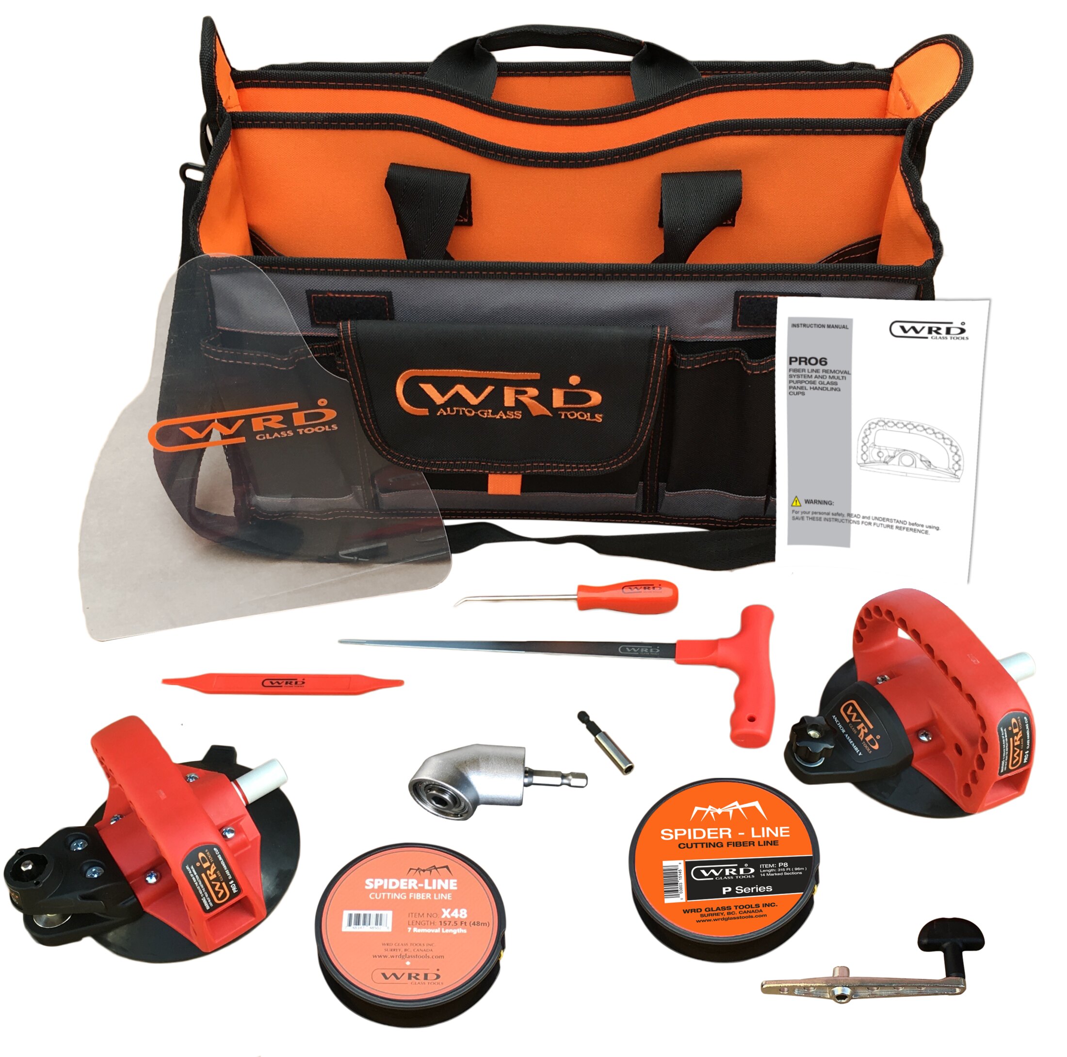 WRD Pro6 2-in-1 Advanced Kit 275 (WRD-Pro6-2in1-A275) - Combo handling cup and fiber line removal system