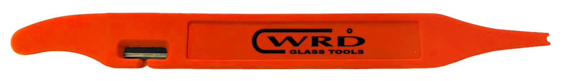 WRD Install Stick Cut (WRD-ISC) - Fiber line cutting stick with safety blade and curved edge