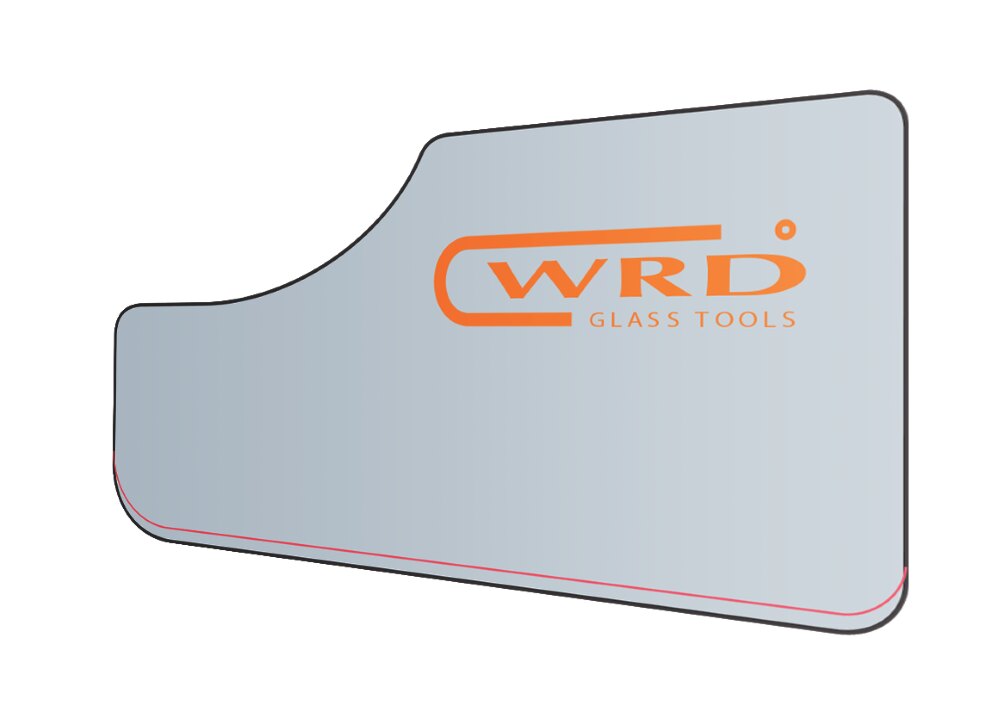WRD Large Dash Protector (WRD-DPL) - 330x165mm slide-in shield for vehicle interior protection