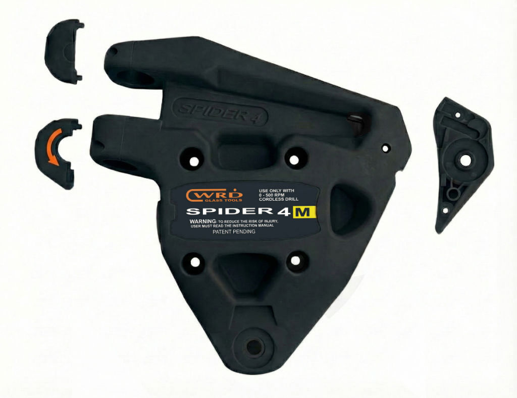 Spider 4M Body Components Black Edition (WRD-SC4M-BLK) - Replacement tool body parts